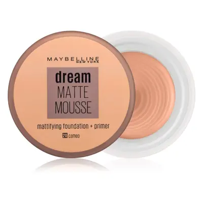 Maybelline Dream Matte Mousse mattító alapozó árnyalat 20 Cameo 18 ml