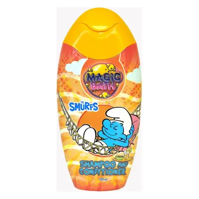 The Smurfs Magic Bath Shampoo & Conditioner sampon és kondicionáló gyermekeknek 200 ml