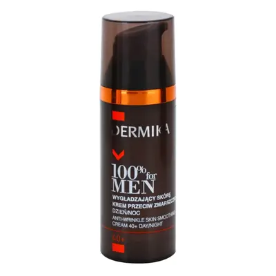 Dermika 100% for Men bőrkisimító ránc elleni krém 40+ 50 ml