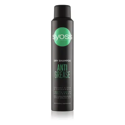 Syoss Anti Grease száraz sampon a gyorsan zsírosodó hajra 200 ml