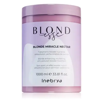 Inebrya BLONDesse Blonde Miracle Nectar mélyen tápláló kúra szőke hajra 1000 ml