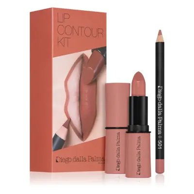 Diego dalla Palma Lip Contour Kit ajakápoló készlet árnyalat 501 NUDE 5,1 g