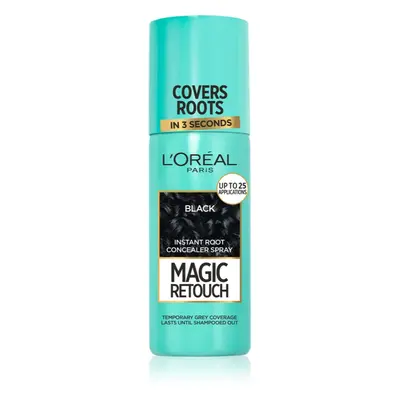 L’Oréal Paris Magic Retouch azonnali hajtőszínező spray árnyalat Black 75 ml