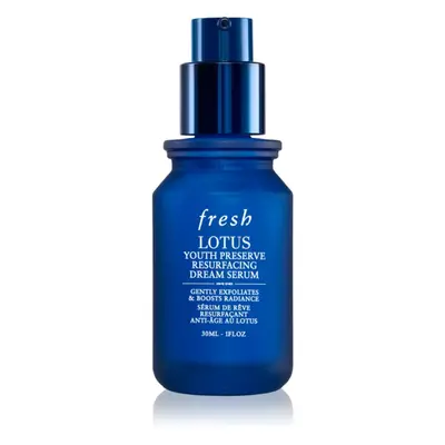 fresh Lotus Youth Preserve Resurfacing Dream Serum éjszakai szérum A.H.A.-val (Alpha Hydroxy Aci