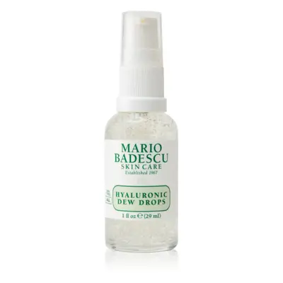 Mario Badescu Hyaluronic Dew Drops fényesítő hatású arcszérum géles textúrájú 29 ml