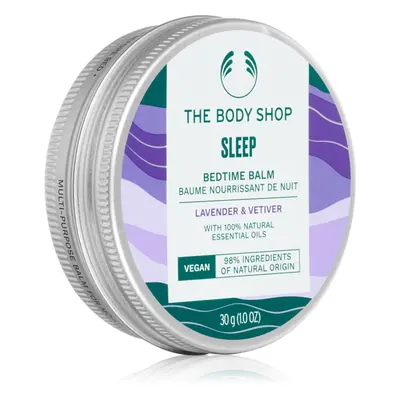 The Body Shop Bedtime Balm Lavender & Vetiver éjszakai balzsam száraz bőrre 30 g