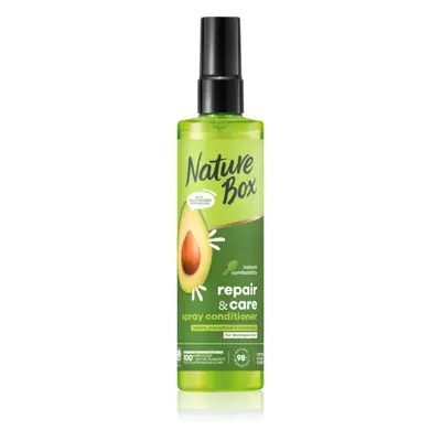 Nature Box Avocado regeneráló balzsam a károsult hajra spray formában 200 ml