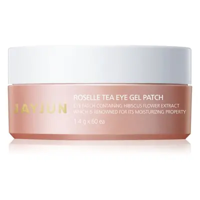 Jayjun Eye Gel Patch Roselle Tea hidrogél maszk a szem körül a duzzanatokra és a sötét karikákra