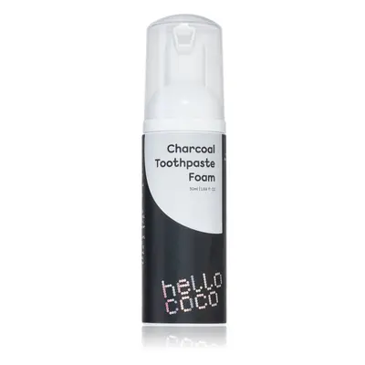 Hello Coco Activated Charcoal fogfehérítő fogkrém faszénnel 50 ml