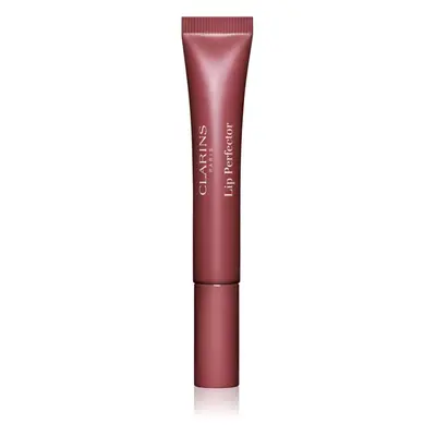 Clarins Lip Perfector Glow csillogó fény az arcra és a szájra árnyalat 25 mulberry glow 12 ml