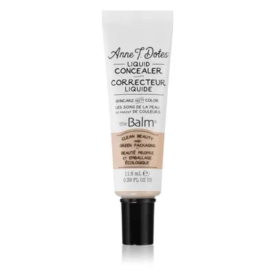 theBalm Anne T. Dotes® Liquid Concealer folyékony korrektor a teljes fedésre árnyalat #7 Warm Fa