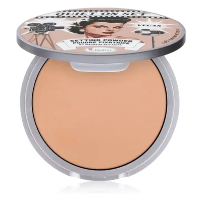 theBalm Quiet on Set mattító púder árnyalat 03 Medium Neutral 8 g