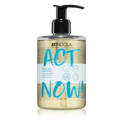 Indola Act Now! Moisture hidratáló sampon hajra 300 ml