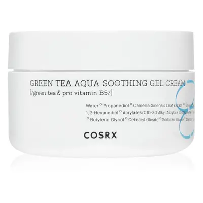 Cosrx Green Tea Aqua Soothing hidratáló géles krém nyugtató hatással 50 ml