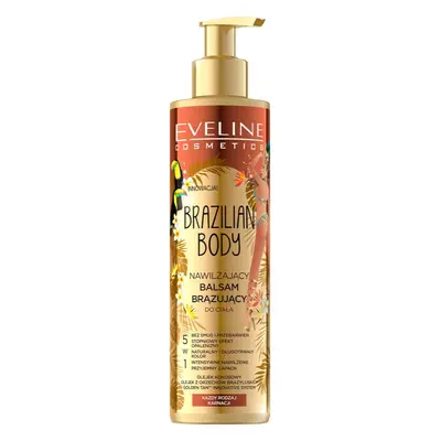 Eveline Cosmetics Brazilian Body önbarnító balzsam a fokozatos barnulásért 200 ml