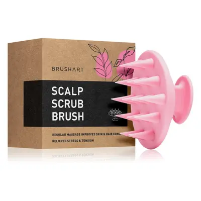 BrushArt Home Salon Scalp scrub brush masszázs szegédeszköz hajra 1 db