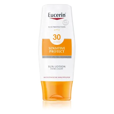 Eucerin Sun Sensitive Protect könnyű tej napozáshoz SPF 30 150 ml