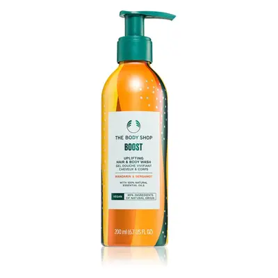 The Body Shop Mandarin & Bergamot sampon haj és test Mandarin & Bergamot 200 ml