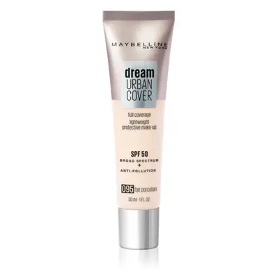 Maybelline Dream Urban Cover Magas fedésű alapozó árnyalat 095 Fair Porcelain 30 ml