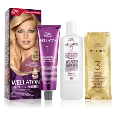 Wella Wellaton Intense tartós hajfesték Argán olajjal árnyalat 10/0 Lightest Blonde 1 db