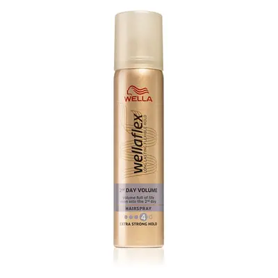 Wella Wellaflex 2nd Day Volume hajlakk erős fixálással dús hatásért 75 ml