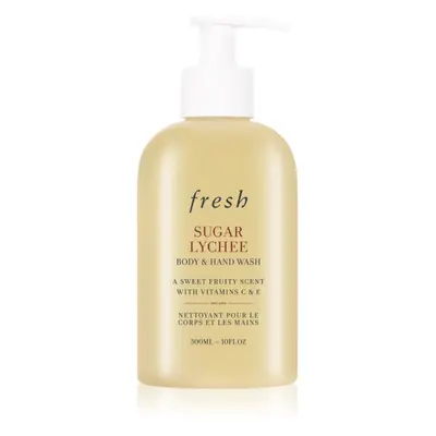 fresh Sugar Lychee Body & Hand Wash tusfürdő gél 300 ml