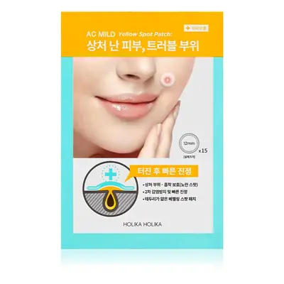 Holika Holika AC Mild Yellow Spot tapasz problémás bőrre sárga foltok ellen 15 db