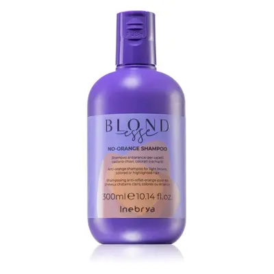 Inebrya BLONDesse No-Orange Shampoo tápláló sampon semlegesítő réz alaptónusok 300 ml