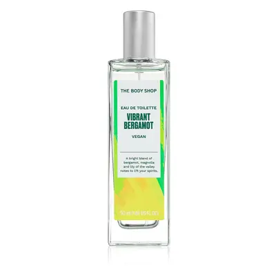 The Body Shop Vibrant Bergamot Eau de Toilette felfrissítésre hölgyeknek 50 ml