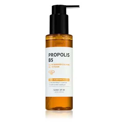 Some By Mi Propolis B5 Glow Barrier nyugtató és tisztító olaj az érzékeny arcbőrre 120 ml