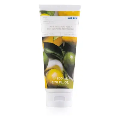 Korres Citrus élénkítő testápoló tej 200 ml