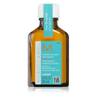 Moroccanoil Treatment Light olaj a vékony szálú, festett hajra 25 ml