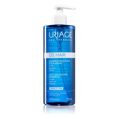 Uriage DS HAIR Soft Balancing Shampoo tisztító sampon érzékeny fejbőrre 500 ml