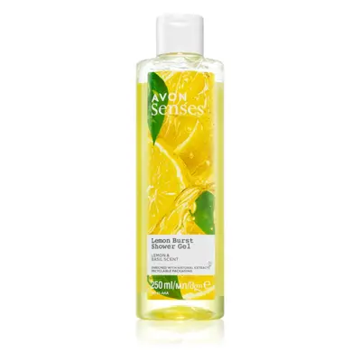 Avon Senses Lemon Burst felfrissítő tusfürdő gél 250 ml