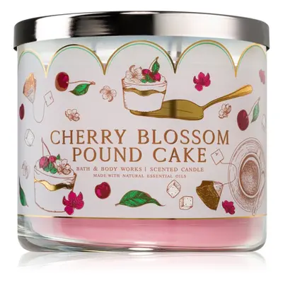 Bath & Body Works Cherry Blossom Pound Cake illatgyertya 411 g