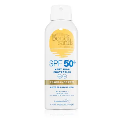 Bondi Sands SPF 50+ Fragrance Free napvédő spray SPF 50+ 160 g