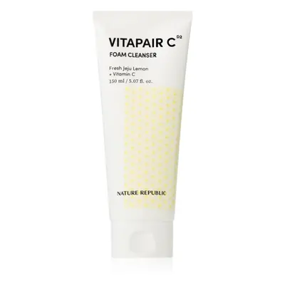 NATURE REPUBLIC Vitapair C Foam Cleanser bőrvilágosító tisztító hab 150 ml