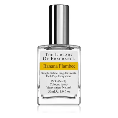 The Library of Fragrance Banana Flambee Eau de Cologne unisex 30 ml