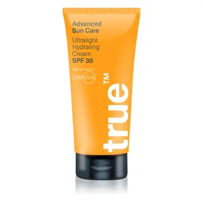 true men skin care Sun Care Ultralight Hydrating Cream SPF 30 hidratáló védőkrém SPF 30 50 ml