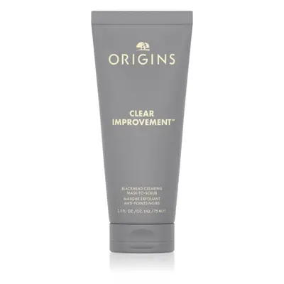 Origins Clear Improvement® Blackhead Clearing Mask-To-Scrub mitesszerek elleni pórustisztító mas