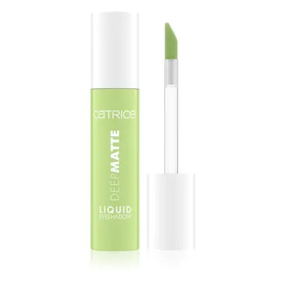 Catrice Deep Matte folyékony szemhéjfesték árnyalat 040 Lime Light 4 ml