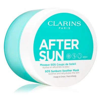 Clarins After Sun SOS Sunburn Soother Mask nyugtató maszk napozás után 100 ml