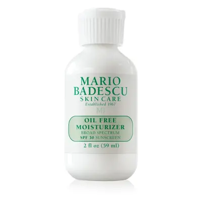 Mario Badescu Oil Free Moisturizer antioxidáns arckrém nem tartalmaz olajat SPF 30 59 ml