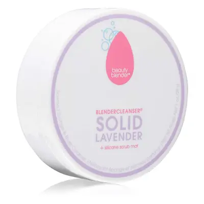 beautyblender® Blendercleanser Solid Lavender szilárd ecset- és sminkszivacs tisztító 28 ml