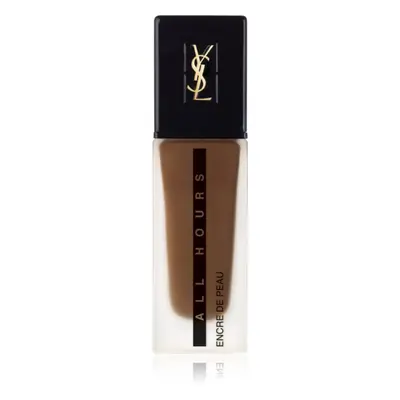 Yves Saint Laurent Encre de Peau All Hours Foundation tartós alapozó SPF 20 árnyalat B 90 Ebony 