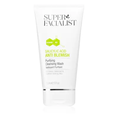 Super Facialist Salicylic Acid Anti Blemish sminklemosó tisztító gél 150 ml