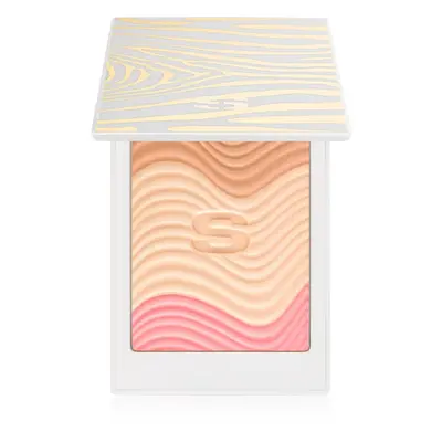 Sisley Phyto-Touche Sun Glow Powder arcpirosító ecsettel árnyalat Trio Pêche Dorée 11 g