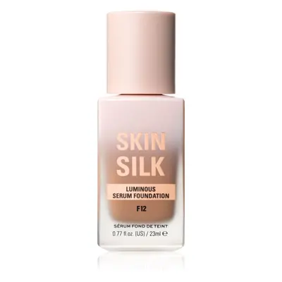 Makeup Revolution Skin Silk Serum Foundation könnyű alapozó világosító hatással árnyalat F12 23 