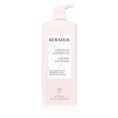 KERASILK Essentials Smoothing Shampoo sampon durva és rakoncátlan hajra 750 ml