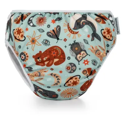 Bamboolik Swim Diapers Celestial Animals mosható úszópelenkák méret M 8-12 kg 1 db